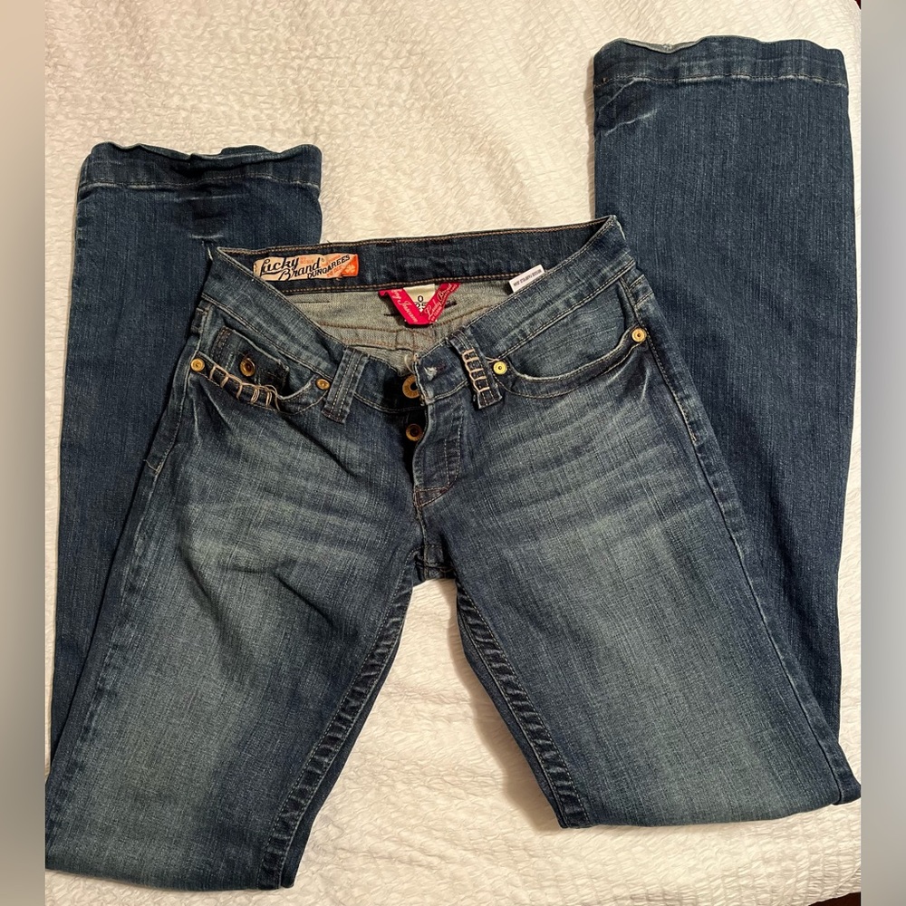 Lucky Brand, reg inseam. Size 0/25